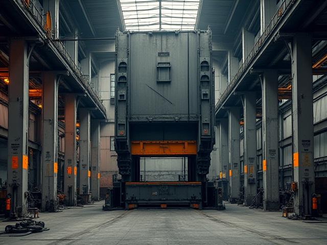 Heavy manufacturing stamping press